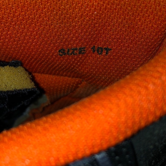 Nike Blazer Mid Woven Black Green Orange Shoes Mens Size 10  Authentic - Picture 8 of 13